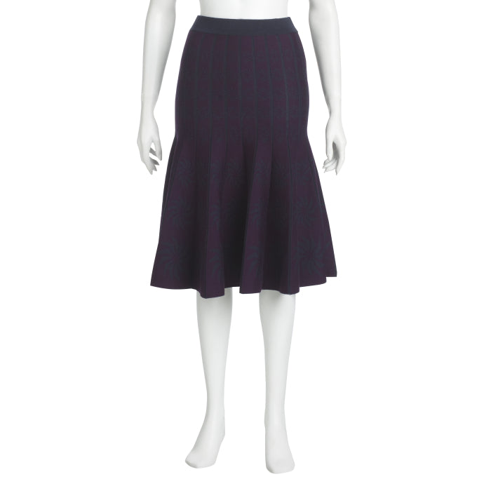 PORTOBELLO SKIRT | NAVY & PURPLE