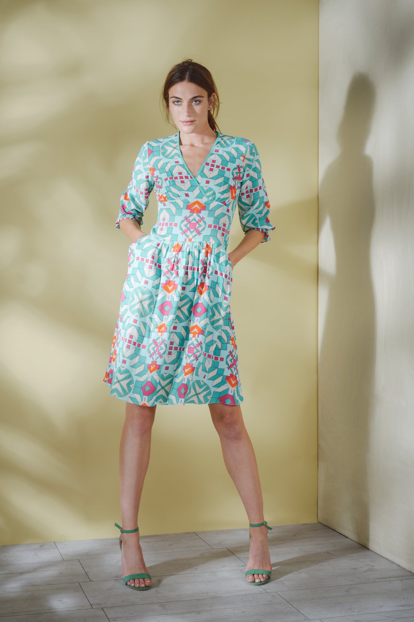 WILLREB DRESS | GEOMETRIC PRINT
