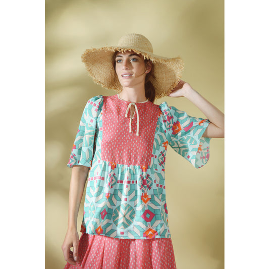 LULA TOP | TROPICAL PRINT