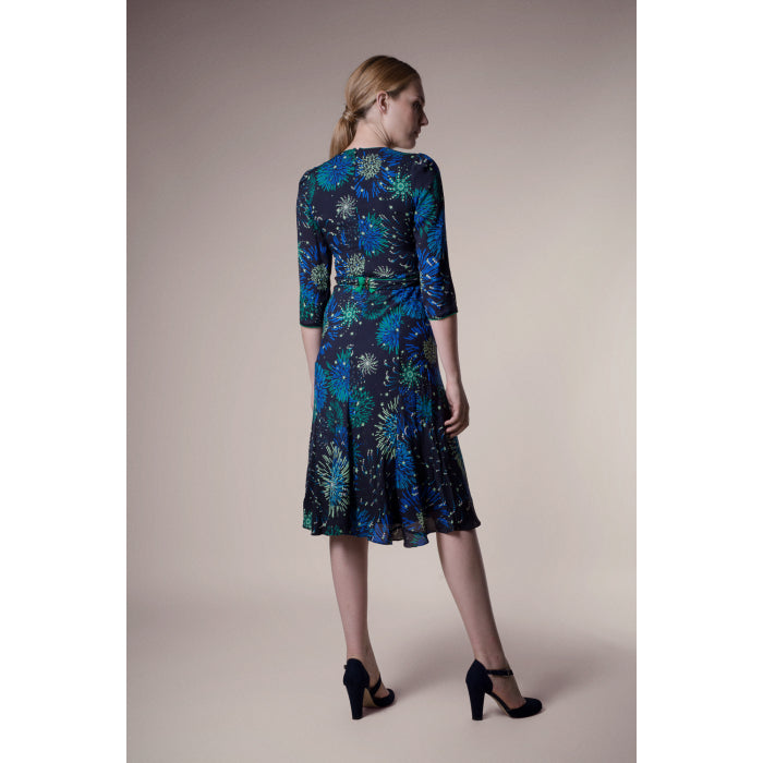MILLIE DRESS | FIREWORKS PRINT BLACK