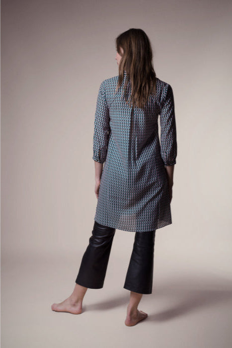 CHLOE DRESS | RAZOR PRINT