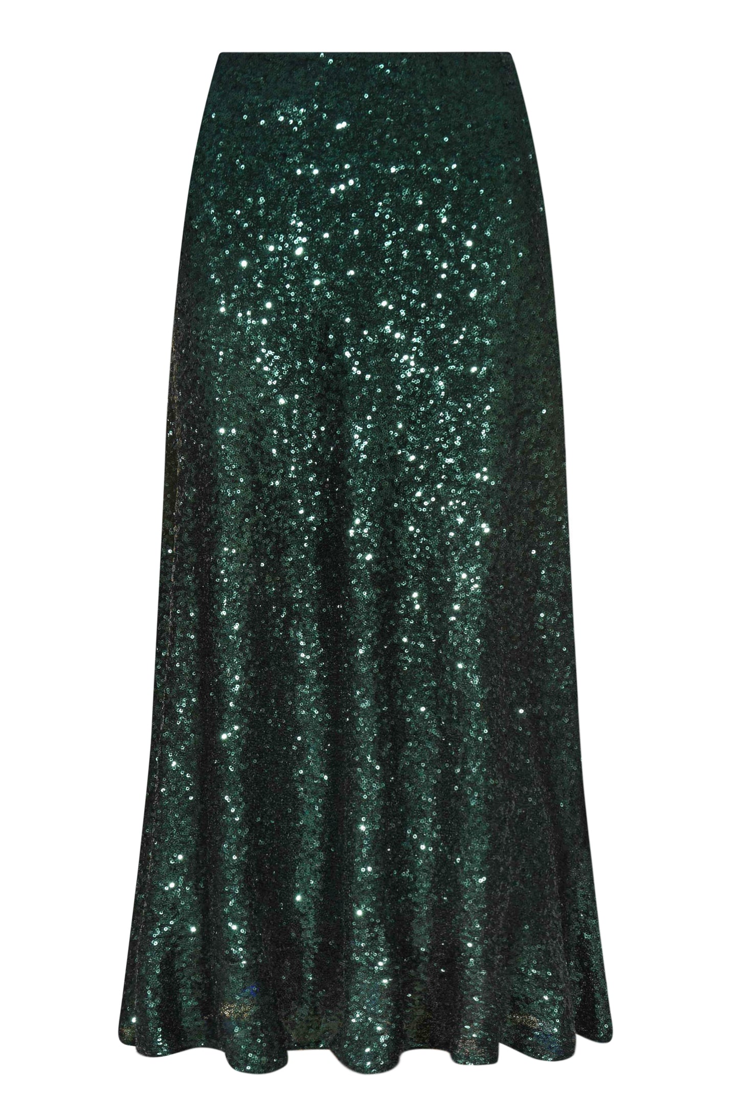 CHICA SKIRT | GREEN SEQUINS