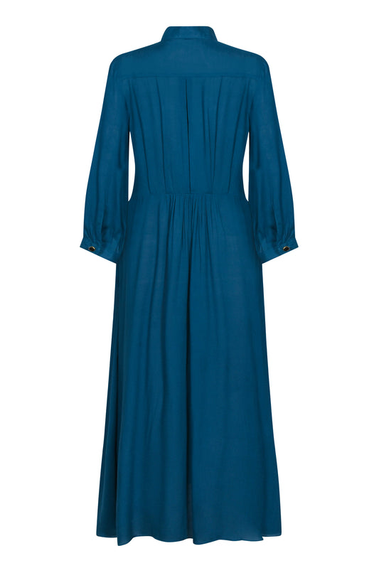 ANASTASIA DRESS | TEAL RAYON