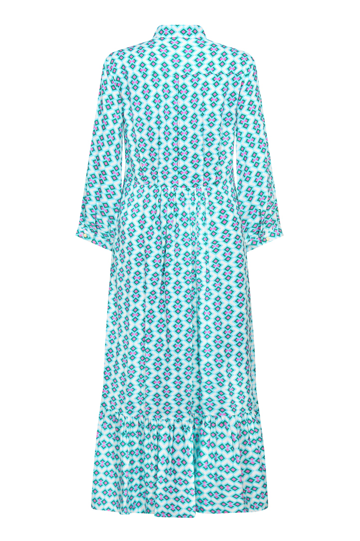 LONGER ANASTASIA DRESS | CRAZY PAV PRINT