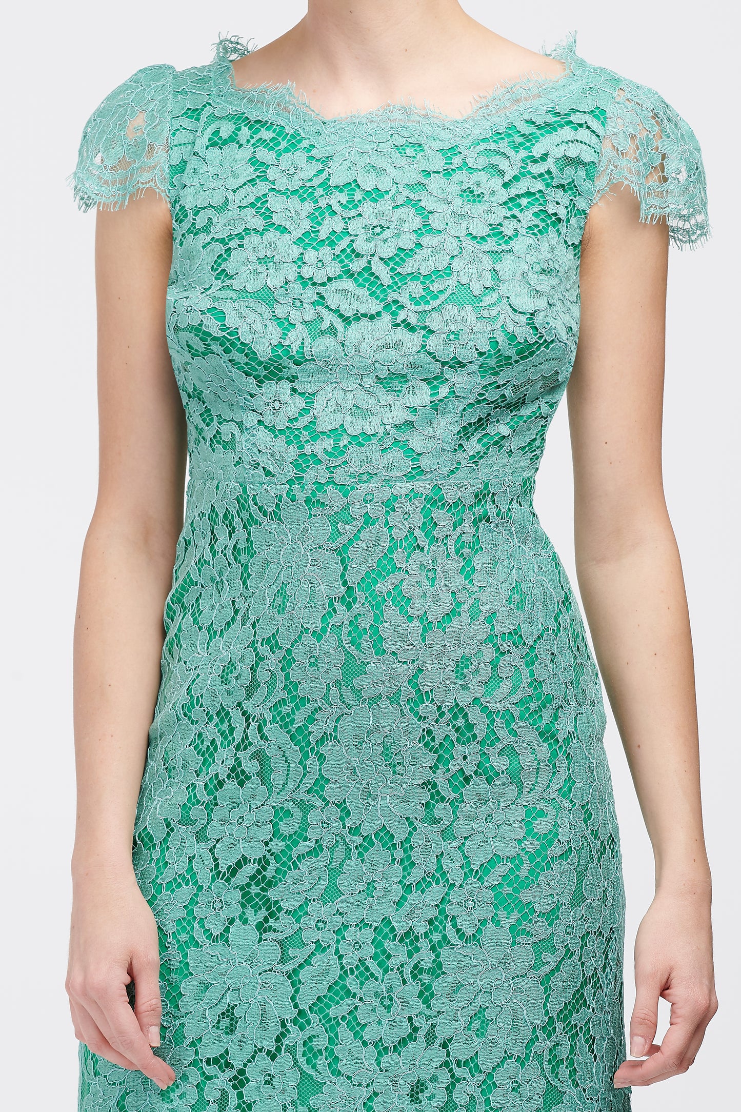 BEATIL DRESS | TURQUOISE LACE