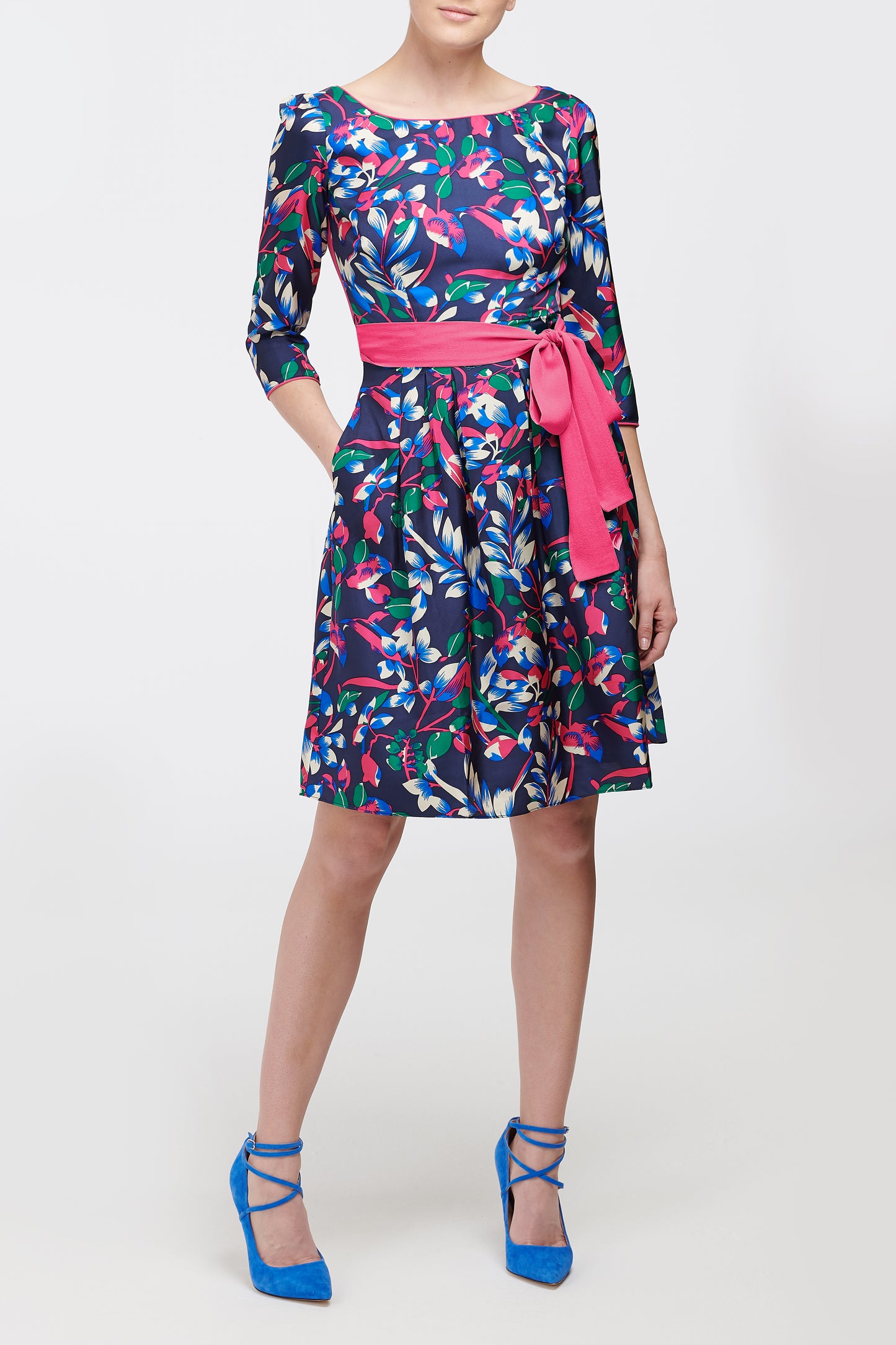 BEATRIX DRESS | TROPICAL PRINT