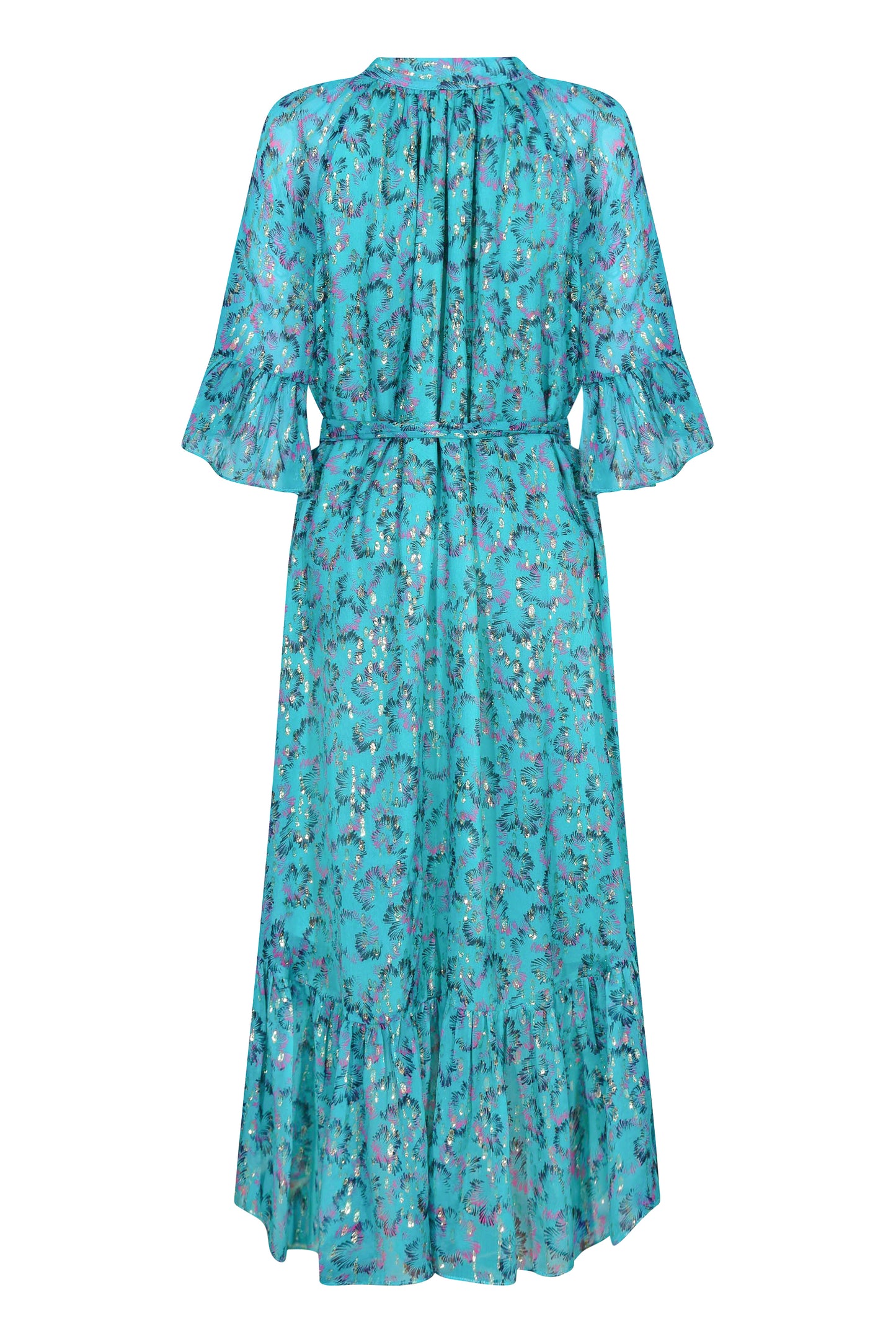 BLAZE DRESS | AWAKENING PRINTED SILK