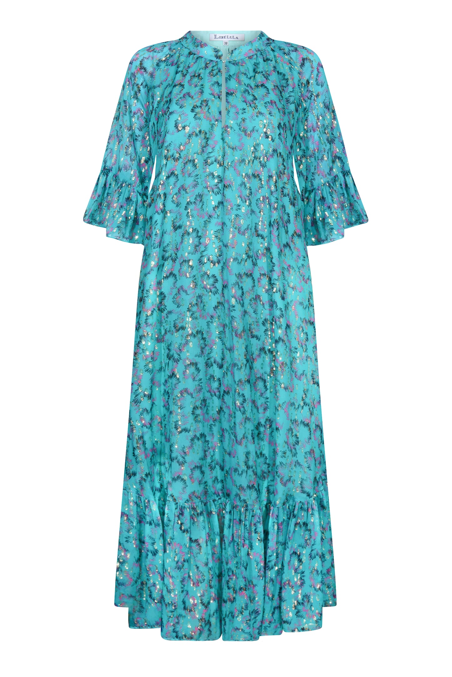 BLAZE DRESS | AWAKENING PRINTED SILK