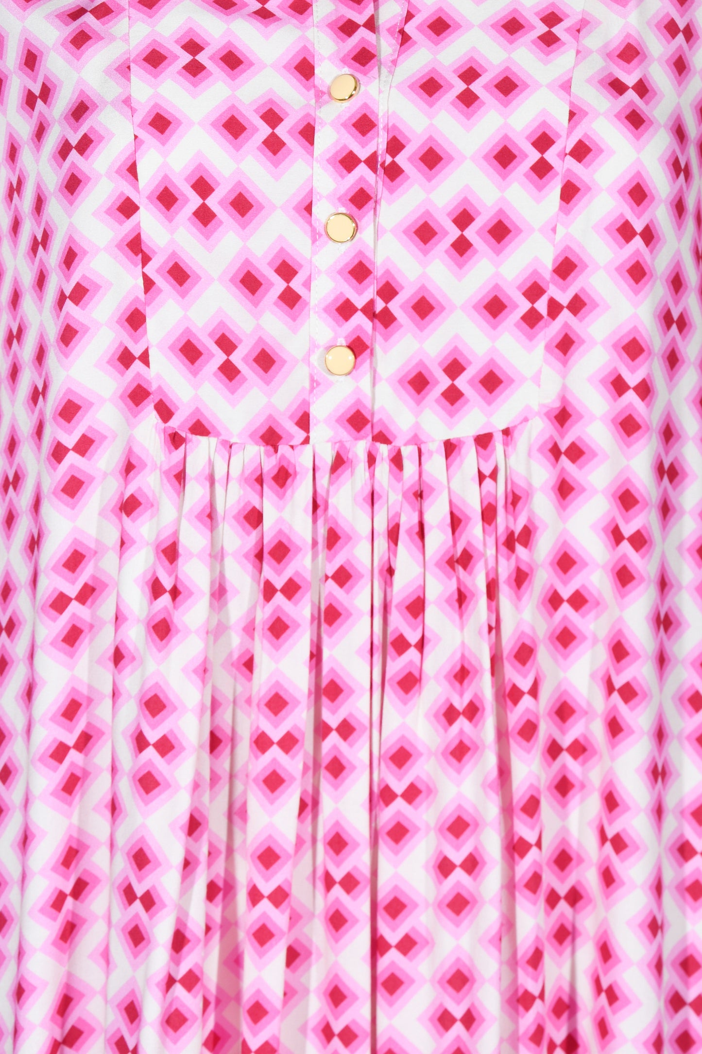 LONGER CLAUDE DRESS | CRAZY PAV PRINT