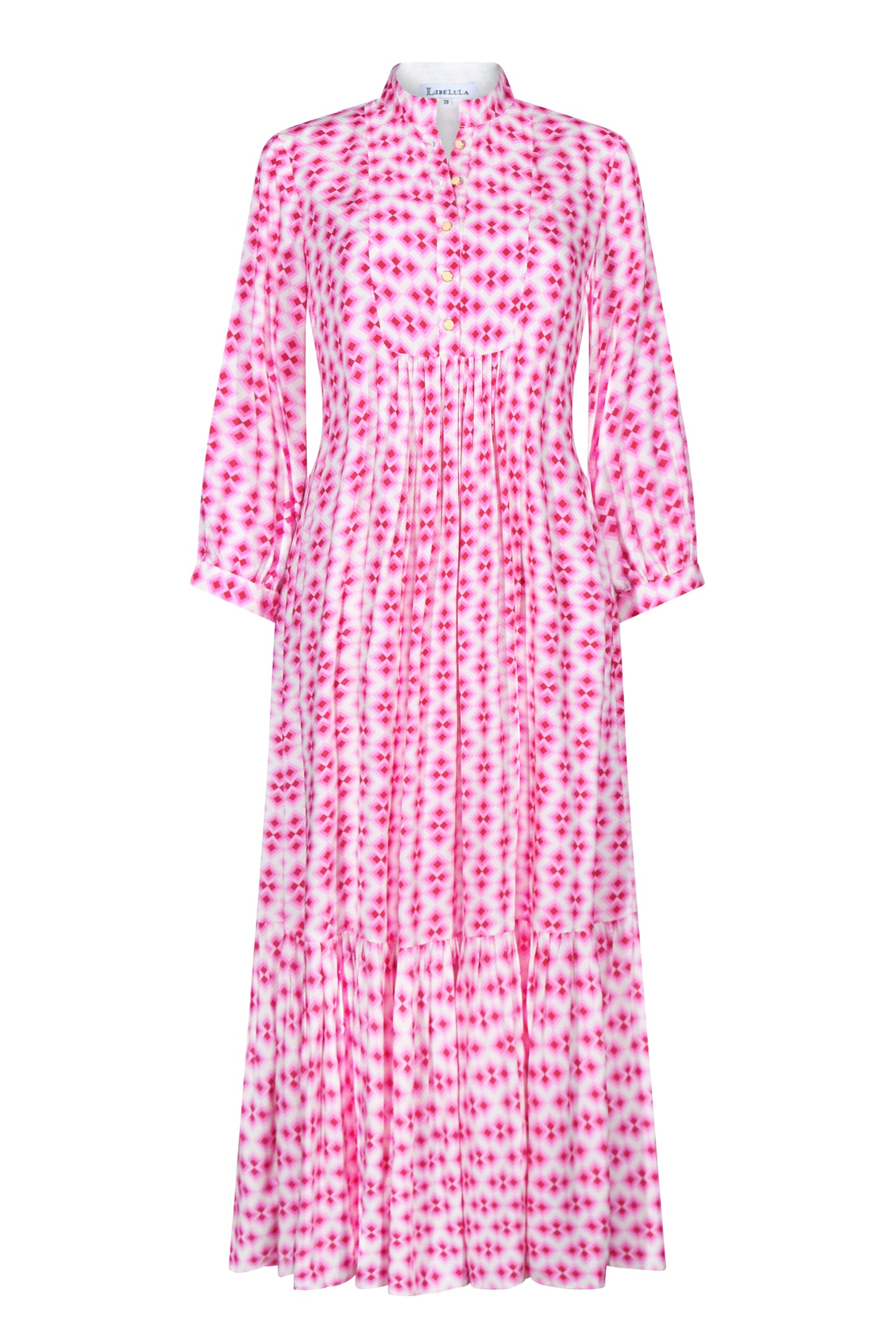 LONGER CLAUDE DRESS | CRAZY PAV PRINT