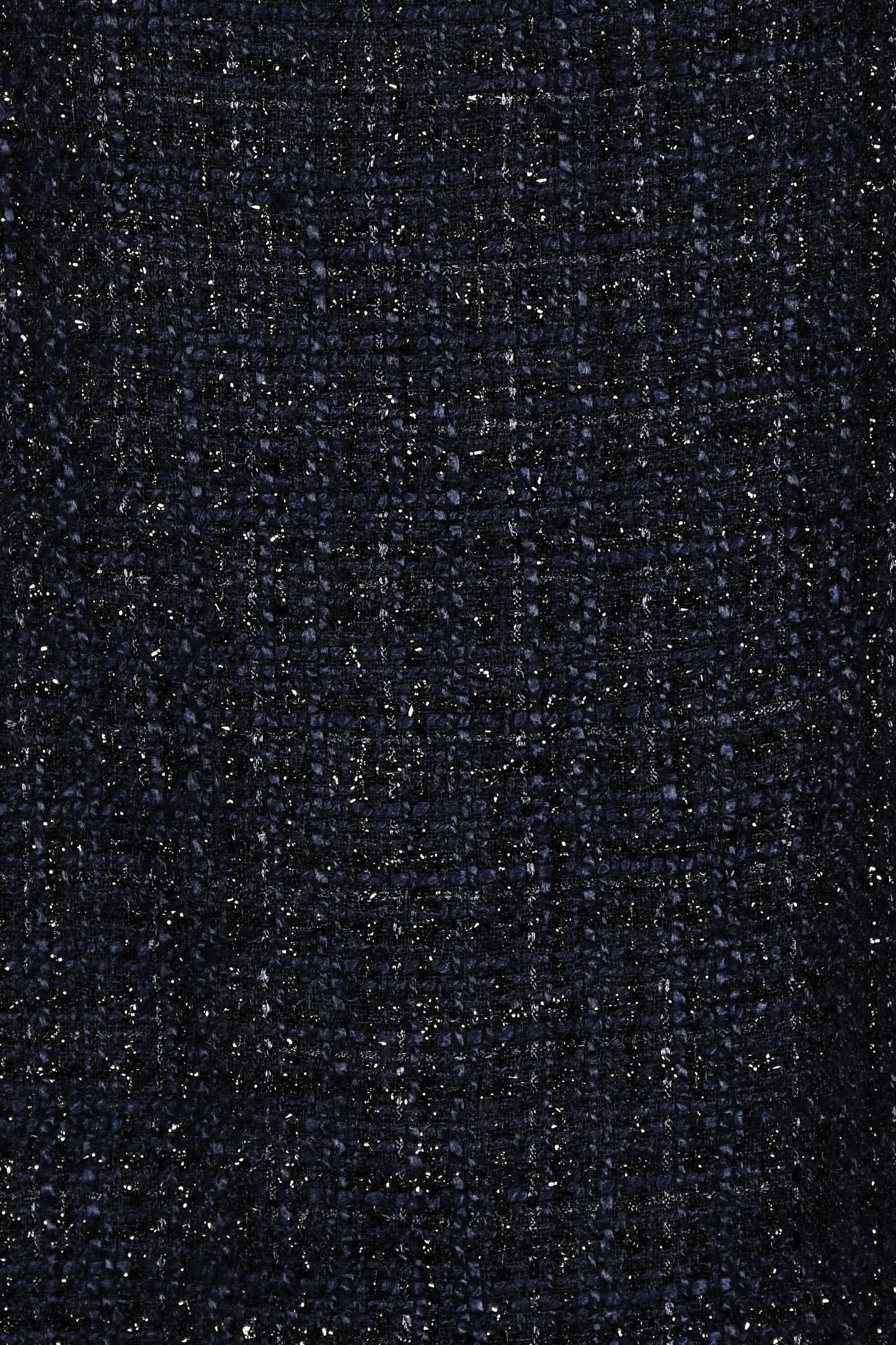 CAROLINE SHIFT DRESS | NAVY SPARKLE BOUCLE