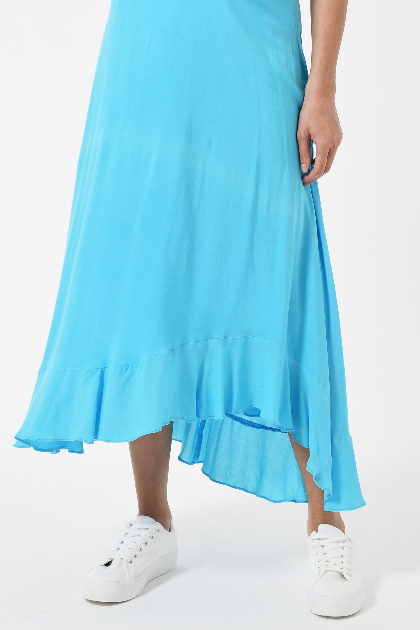 CHICA SKIRT | SUNNY BLUE RAYON