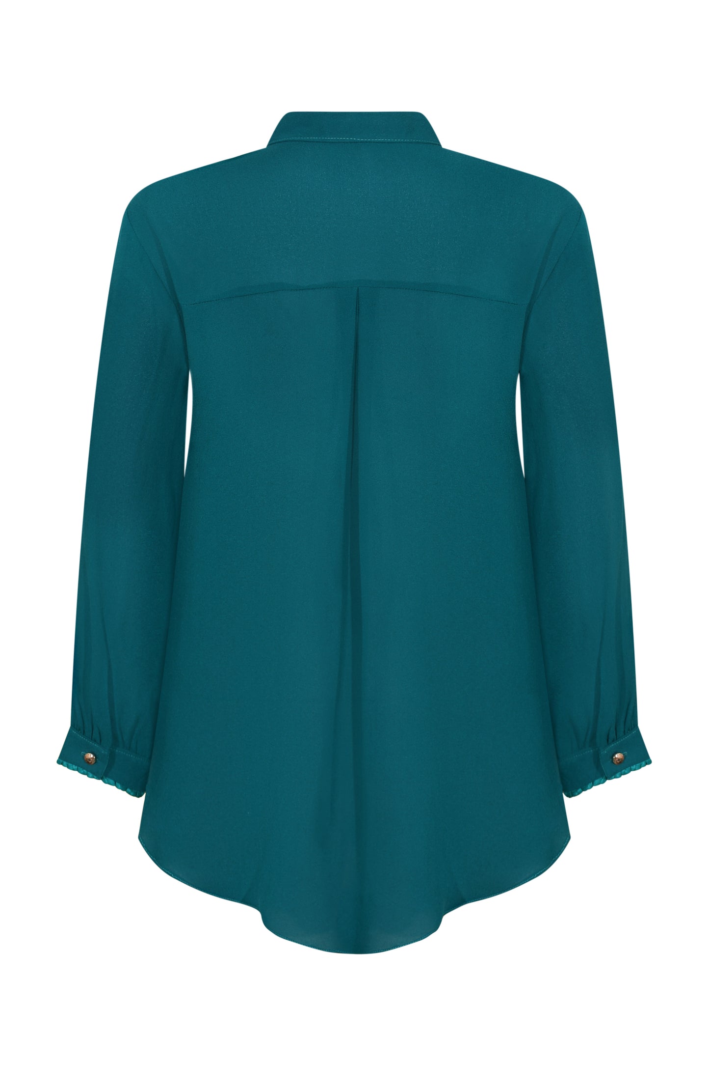 CHINKY TOP | JADE SILK GEORGETTE