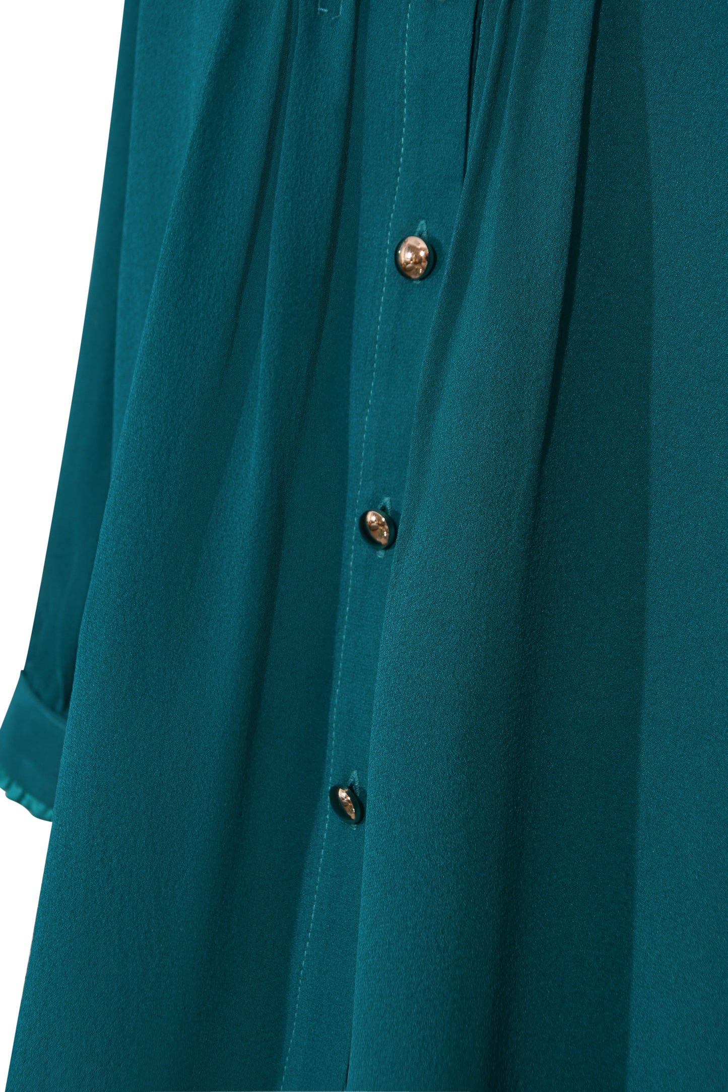 CHINKY TOP | JADE SILK GEORGETTE
