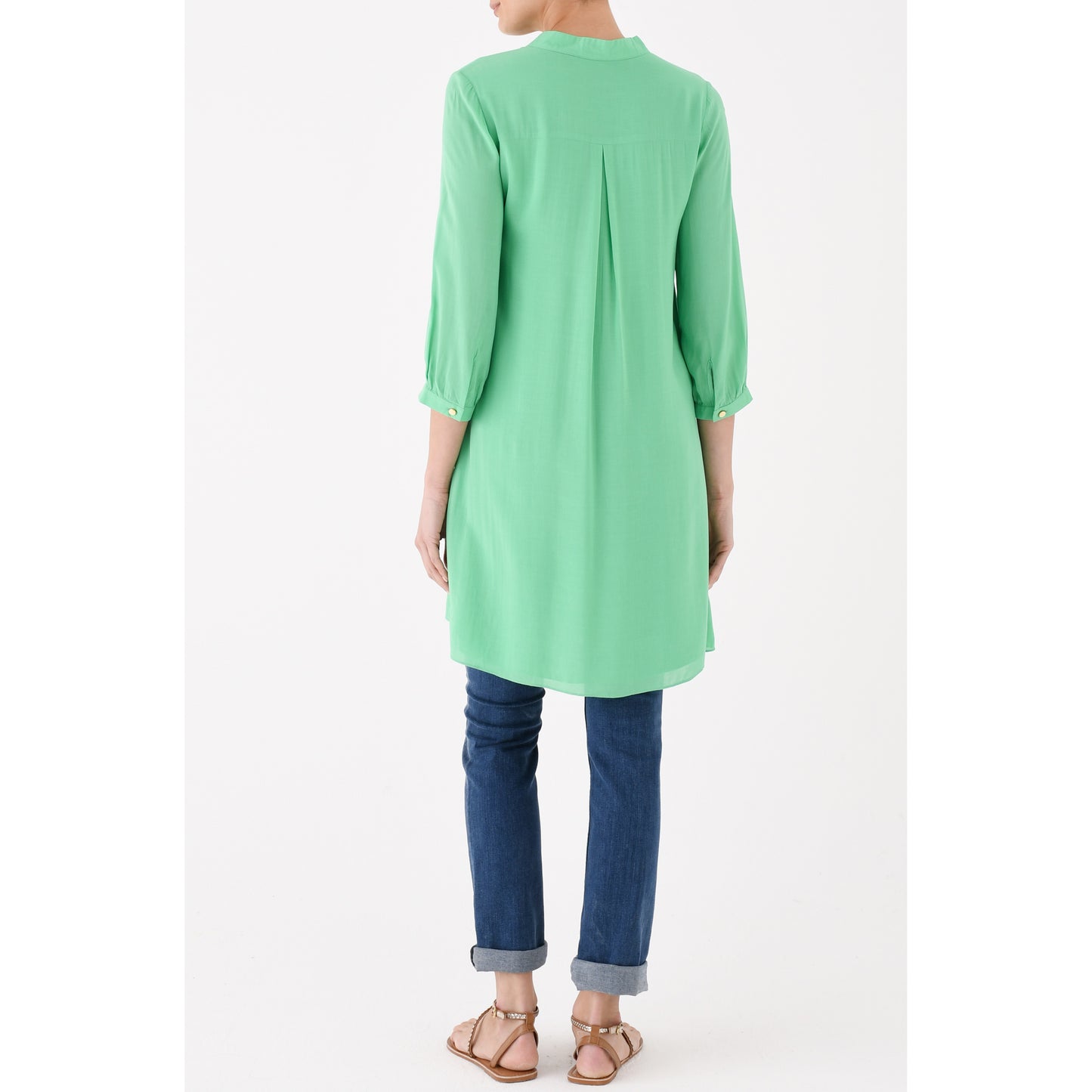 CHLOE DRESS | SEA GREEN RAYON