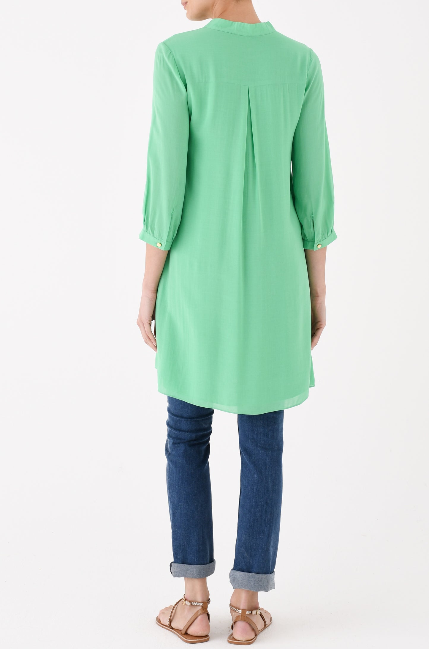 CHLOE DRESS | SEA GREEN RAYON