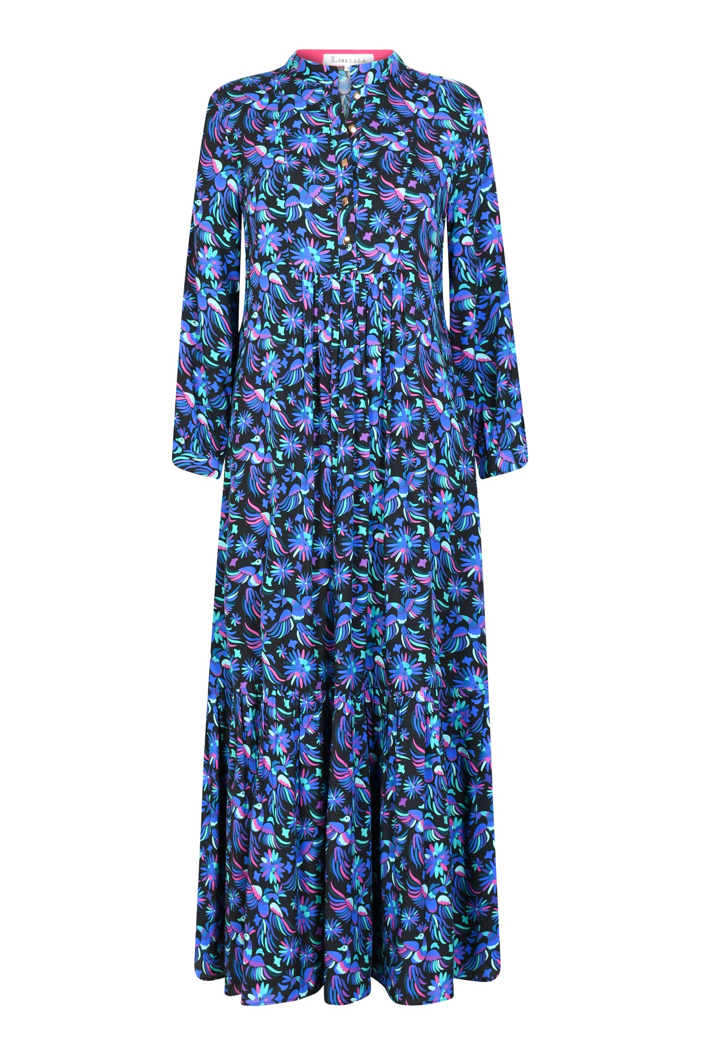 CLAUDE DRESS | MEXI PRINT