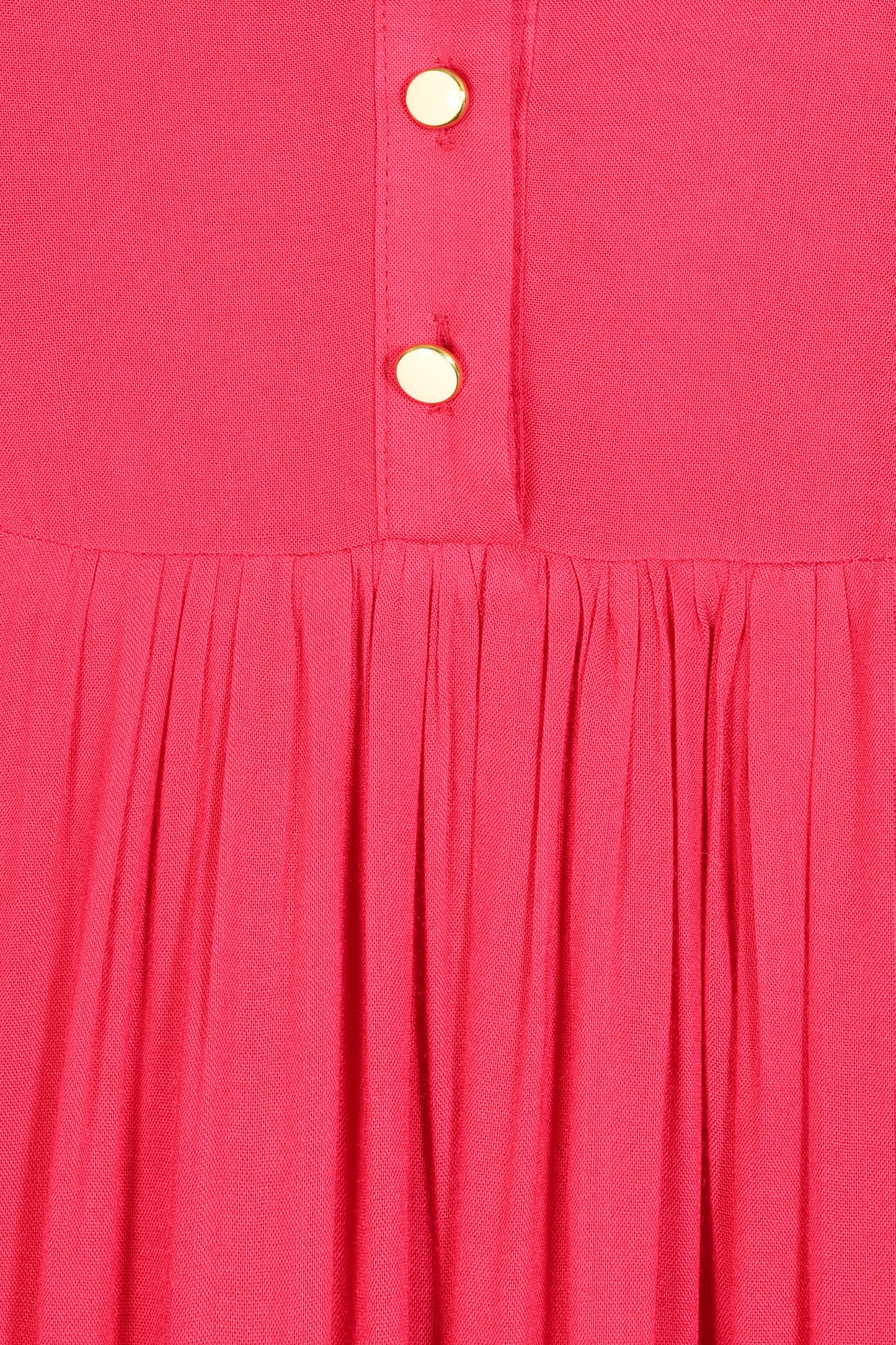 CLAUDE DRESS | HOT PINK RAYON