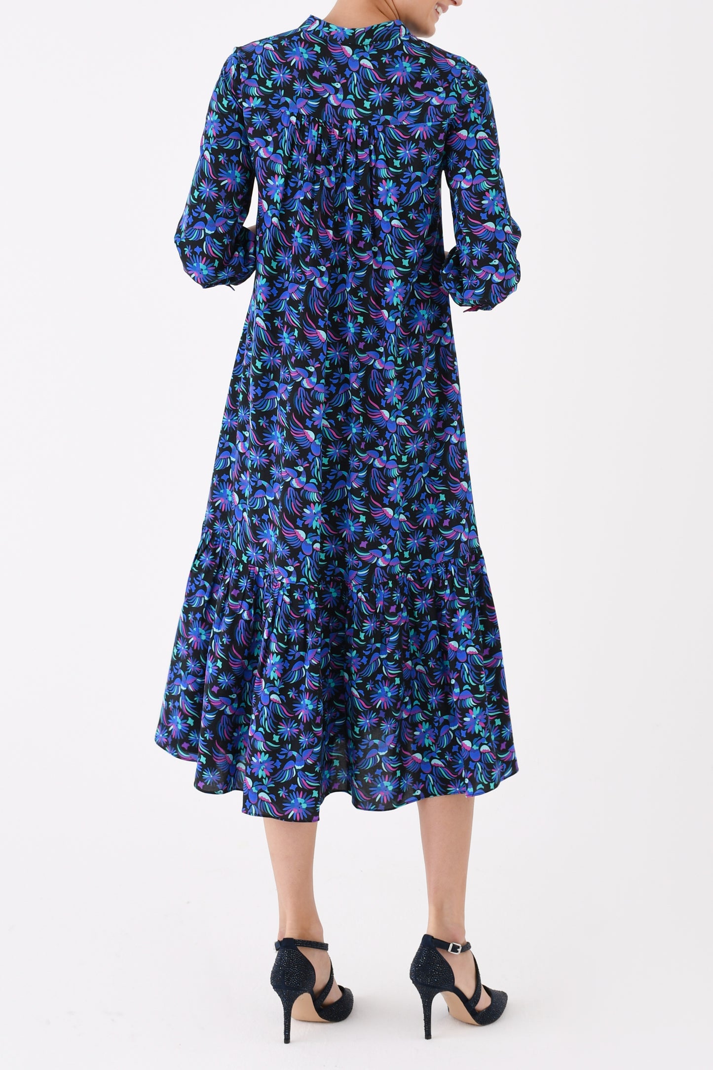 CLAUDE DRESS | MEXI PRINT