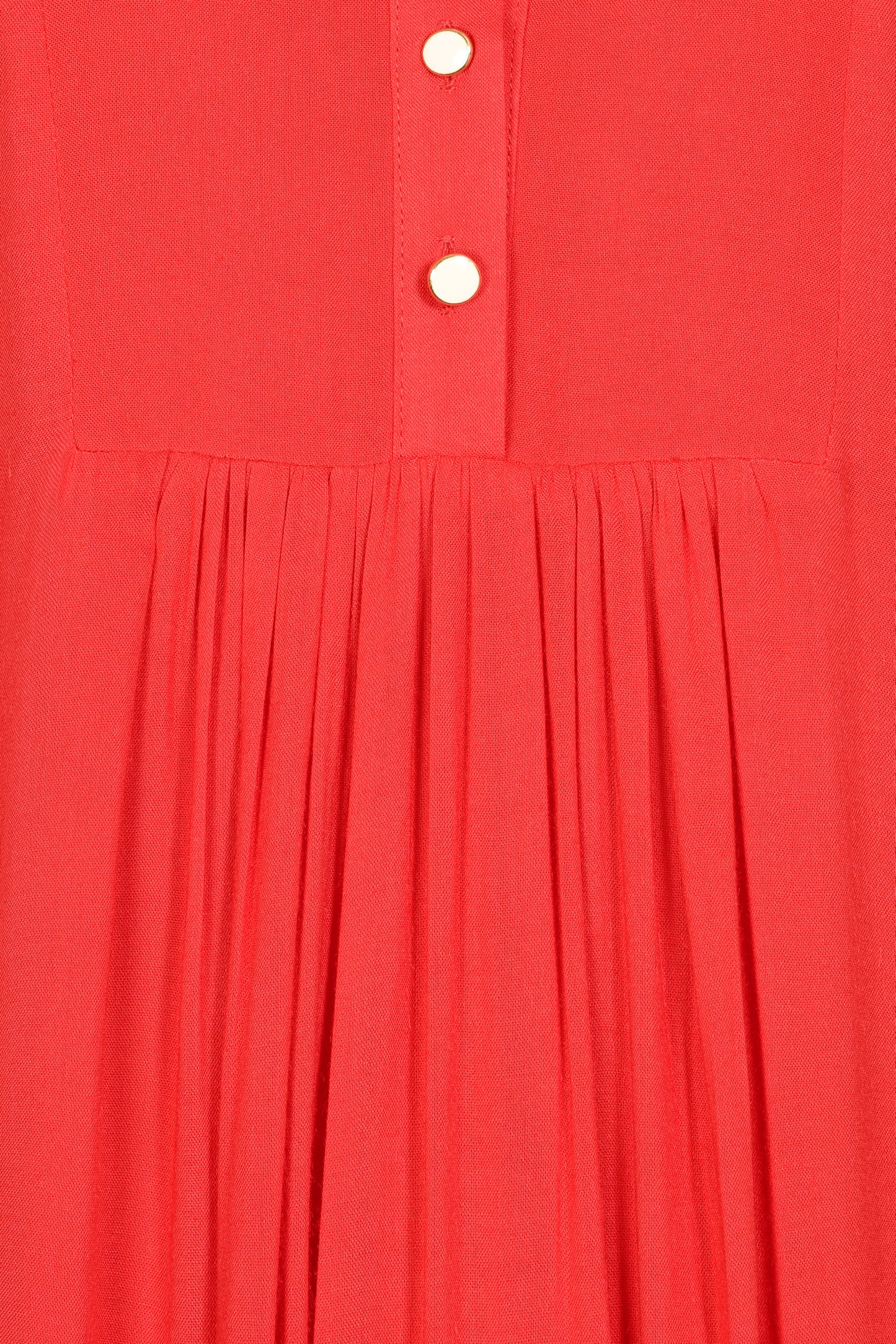 CLAUDE DRESS | RED RAYON