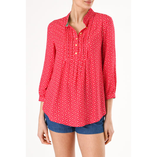 DELPHINE TOP | SPINNING PRINT