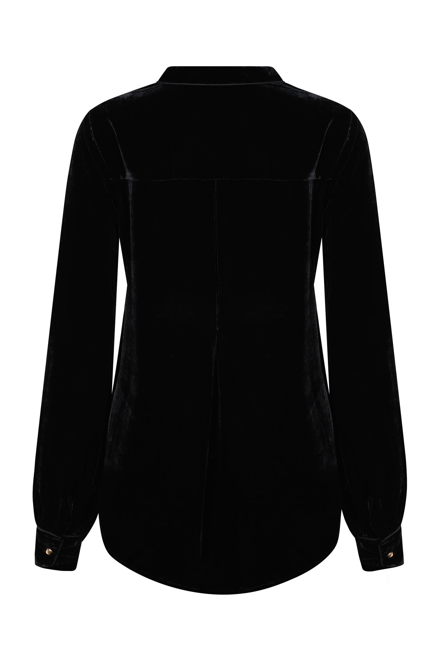 DELPHINE TOP | BLACK VELVET