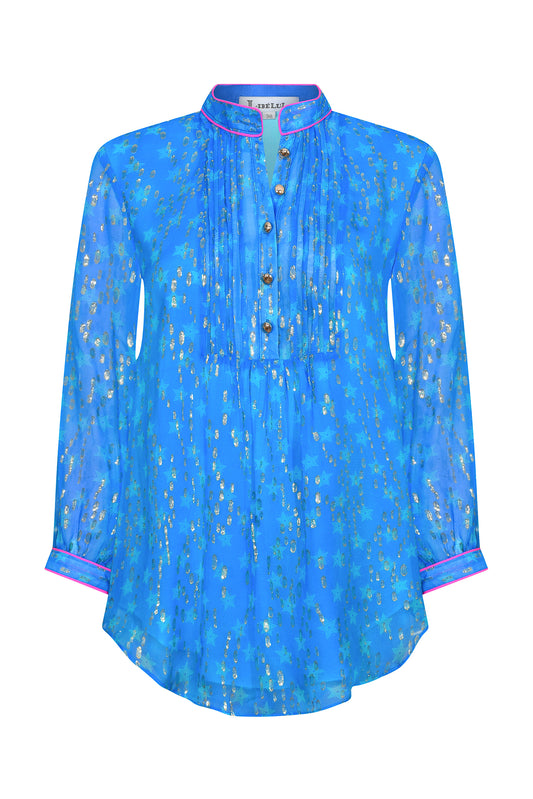 DELPHINE TOP | MOROCCAN STAR PRINT