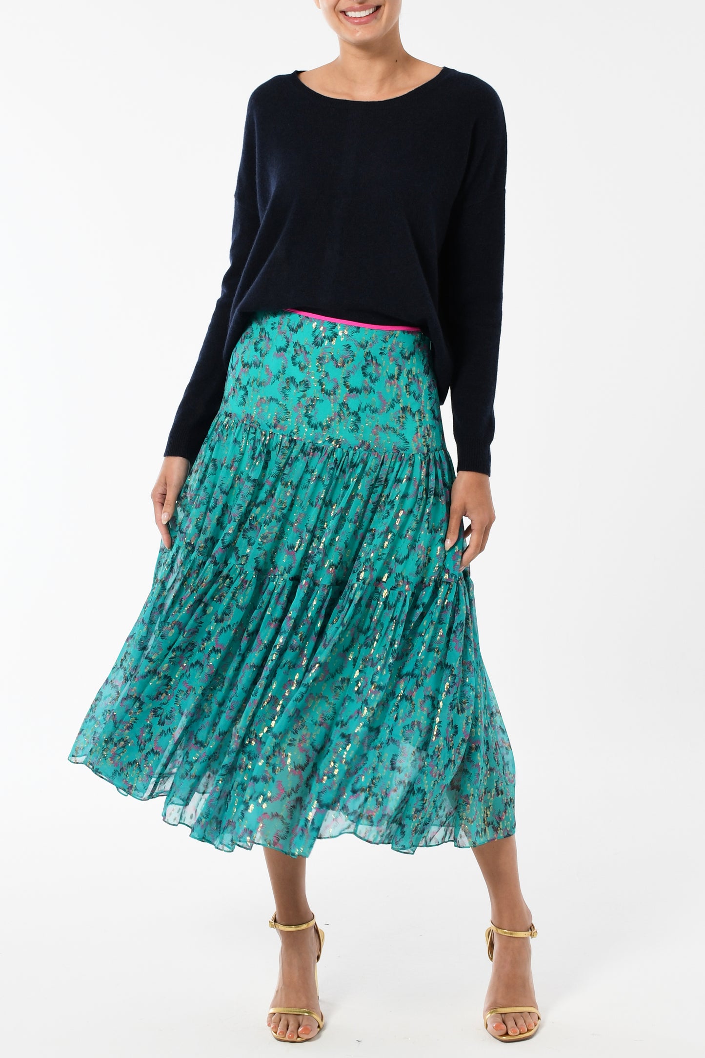 MIDI EMMA SKIRT | AWAKENING PRINT