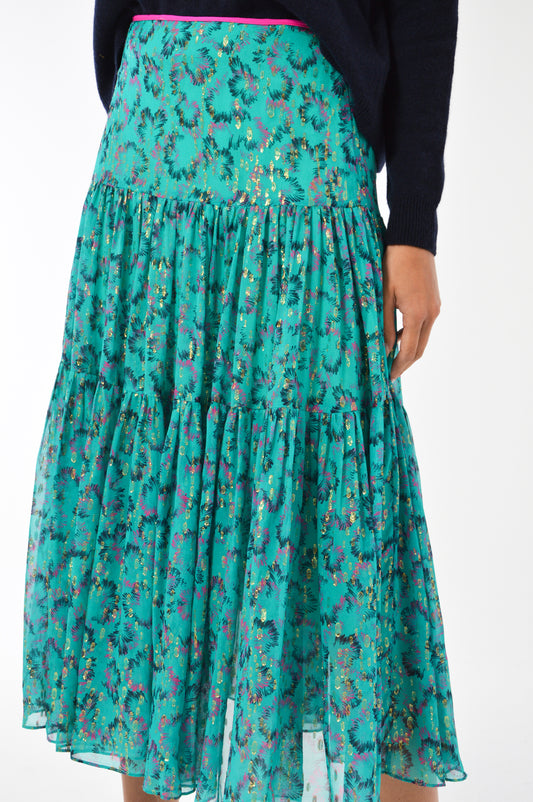 MIDI EMMA SKIRT | AWAKENING PRINT