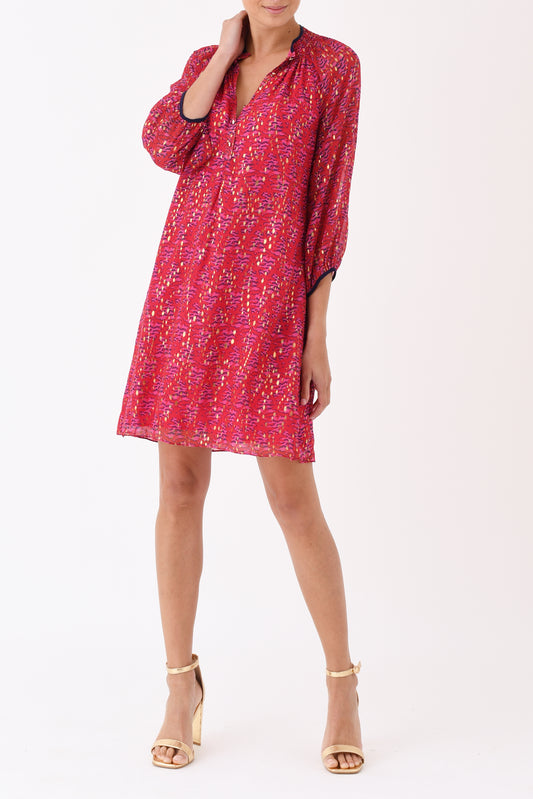 HARTFORD DRESS | CHRISTMAS CAMO PRINT