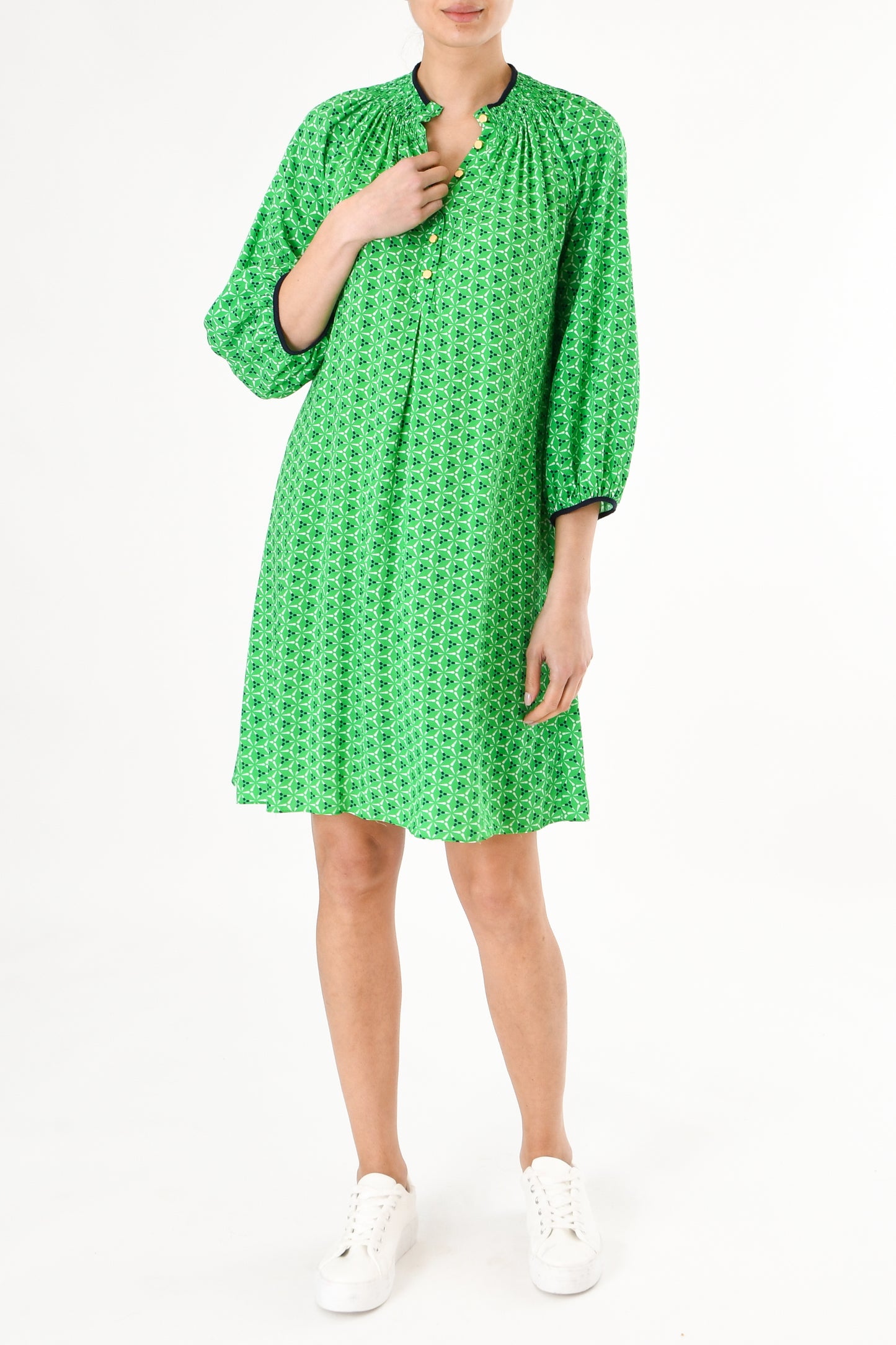 HARTFORD DRESS | SPINNING PRINT