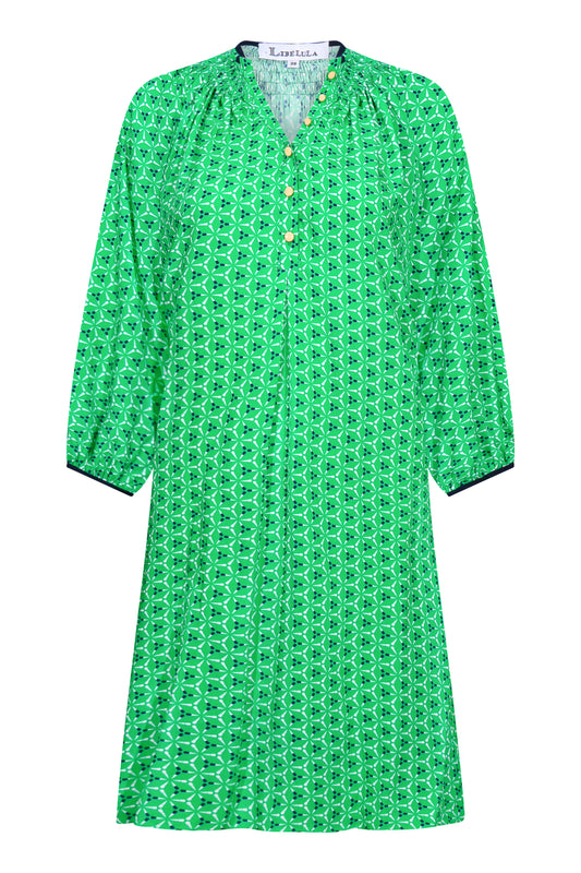 HARTFORD DRESS | SPINNING PRINT