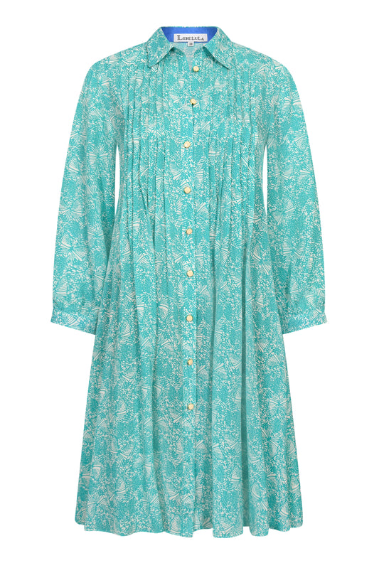 ISLA SHIRT DRESS | FLUTTER PRINT