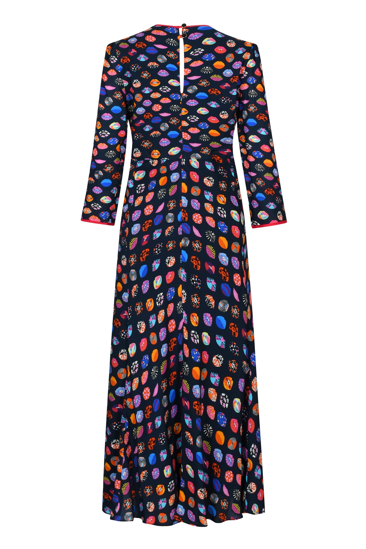 JESSIE DRESS | LIPS PRINT