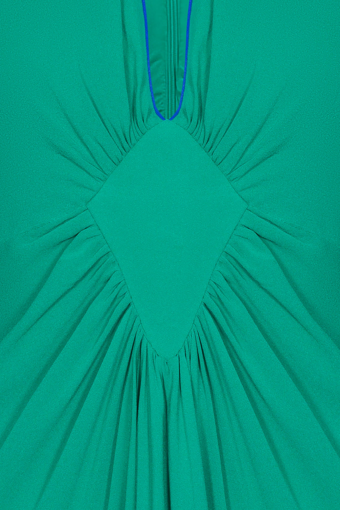 JESSIE DRESS | BRIGHT GREEN SILK GEORGETTE