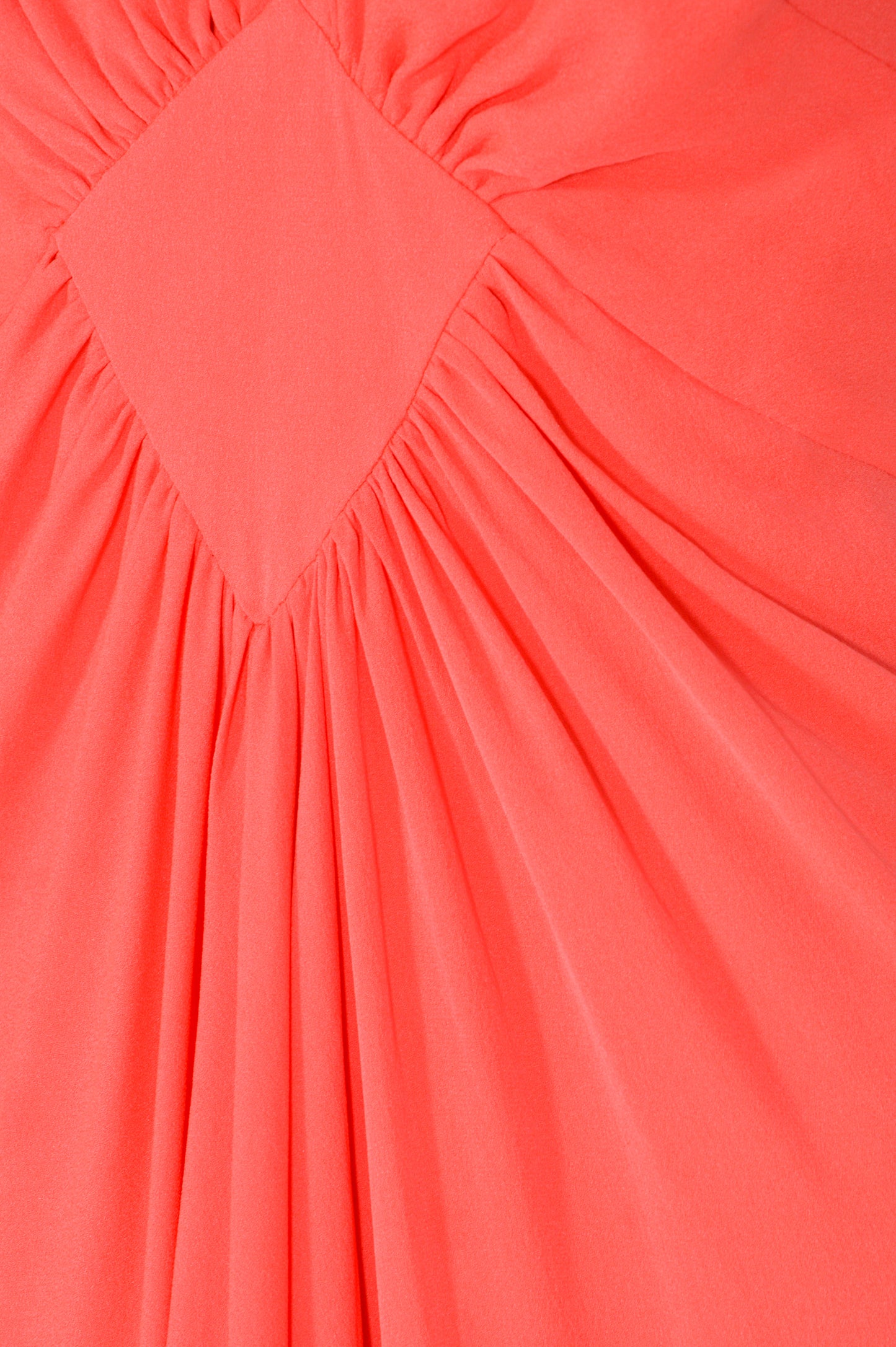 JESSIE DRESS | BRIGHT ORANGE SILK