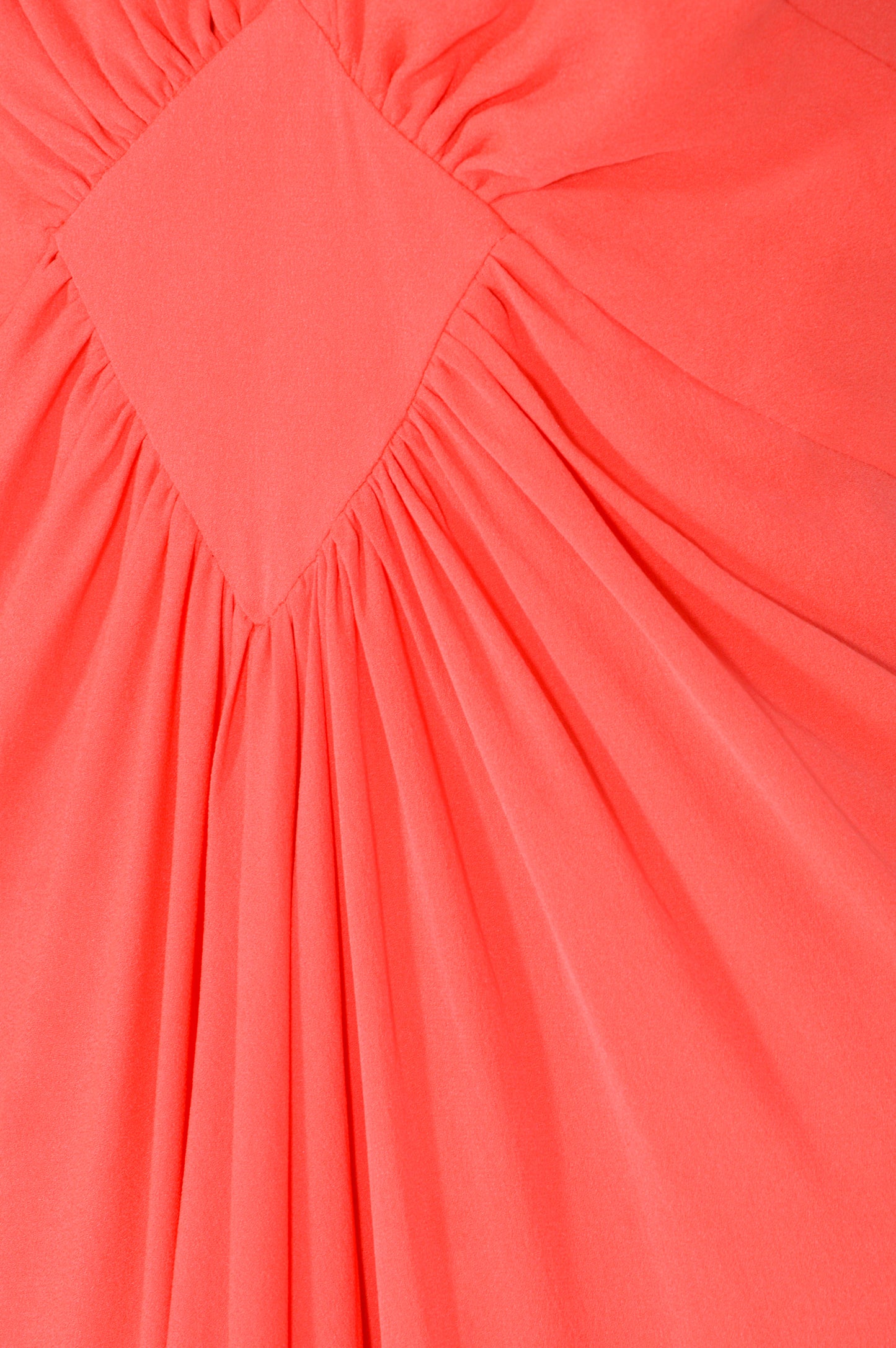 JESSIE DRESS | BRIGHT ORANGE SILK