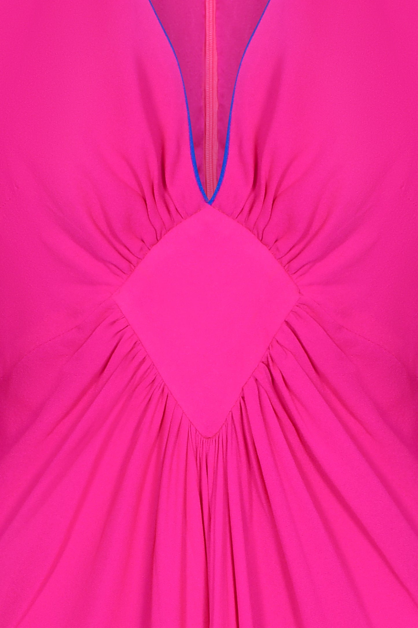 JESSIE DRESS | HOT PINK SILK GEORGETTE