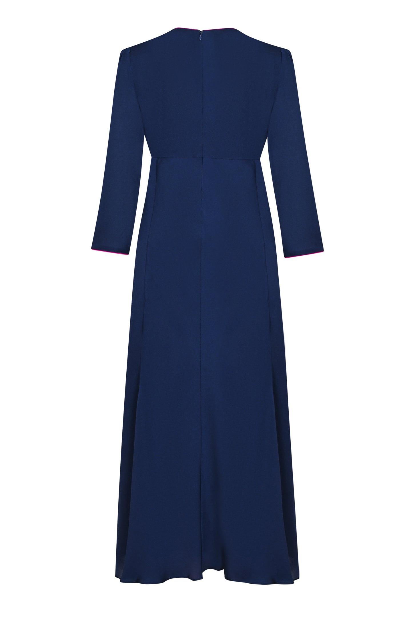 JESSIE DRESS | NAVY SILK GEORGETTE