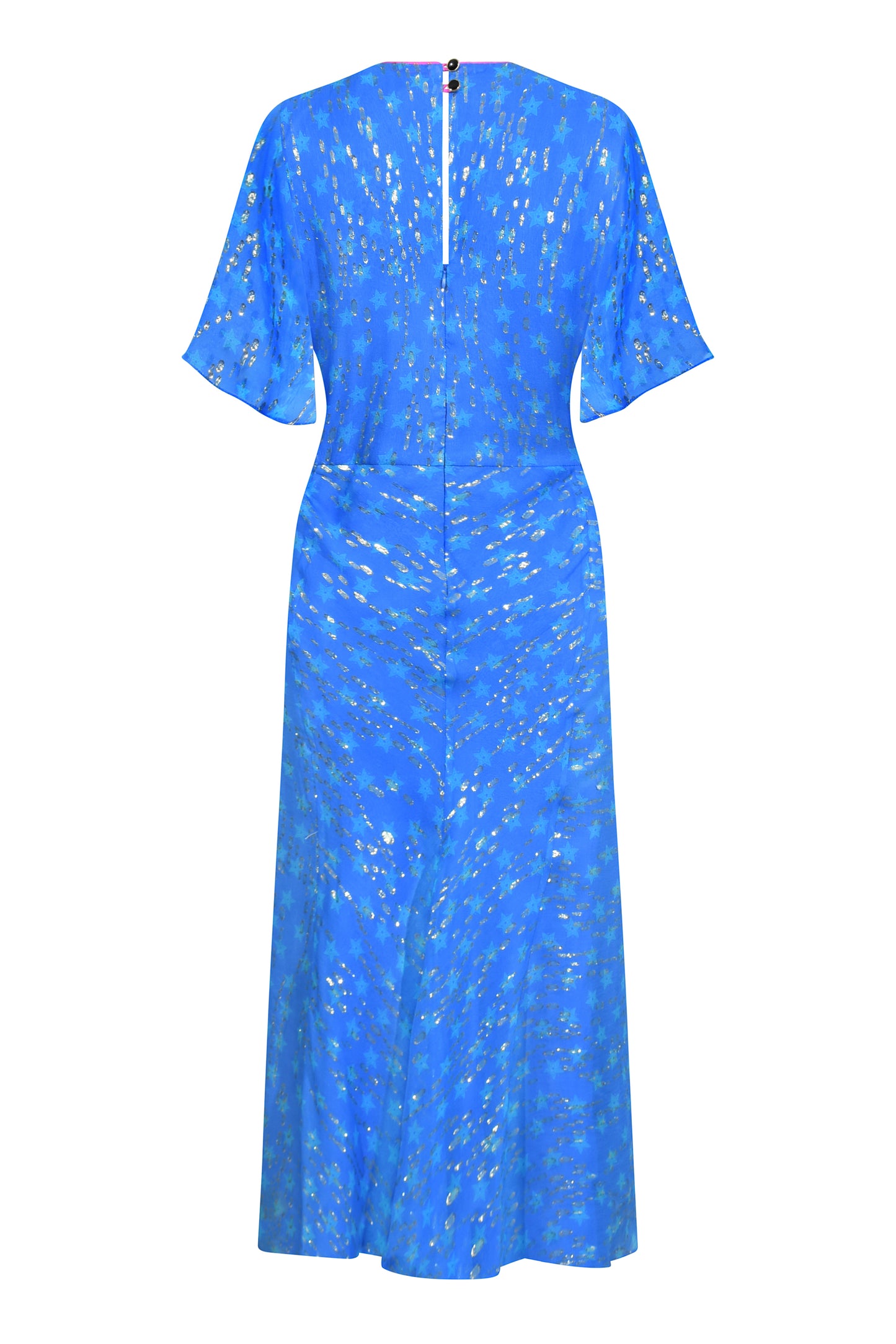 JESSIE DRESS | MOROCCAN STAR PRINTED SILK