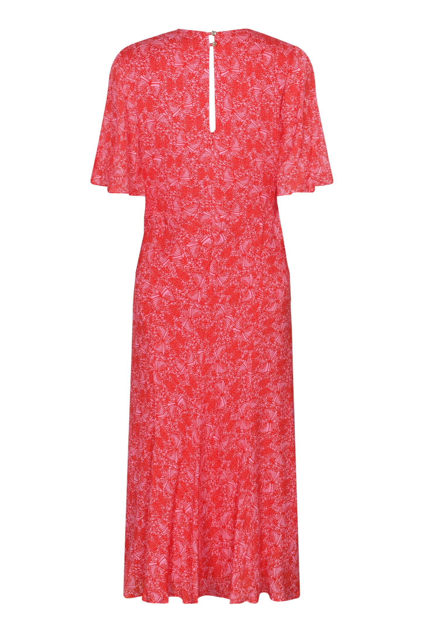 JESSIE DRESS | RED FLUTTER PRINT