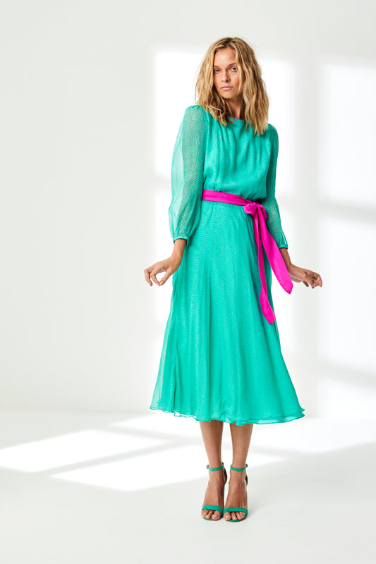 MIDI JOJO DRESS | ORGANIC PRINT