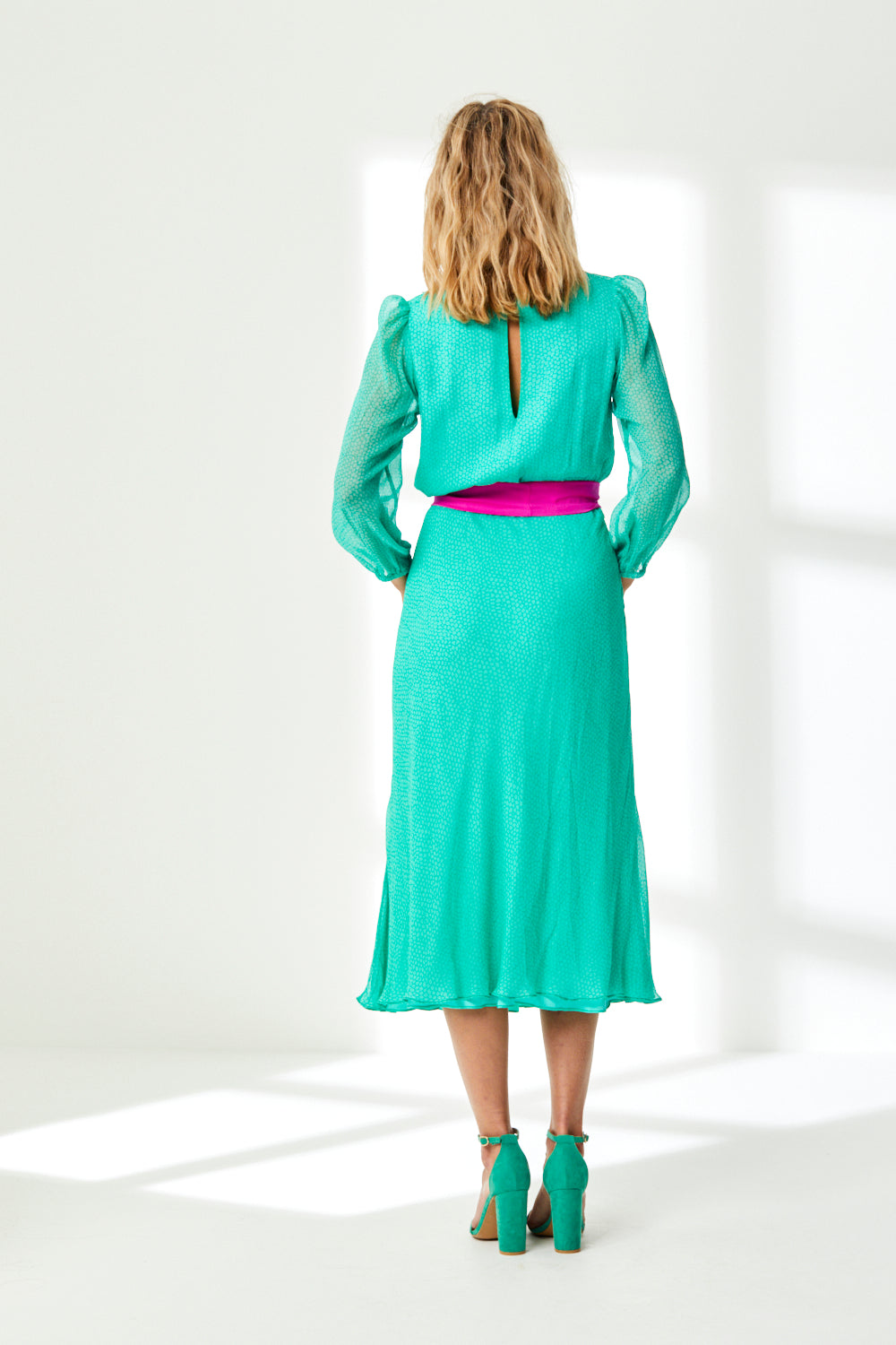 MIDI JOJO DRESS | ORGANIC PRINT