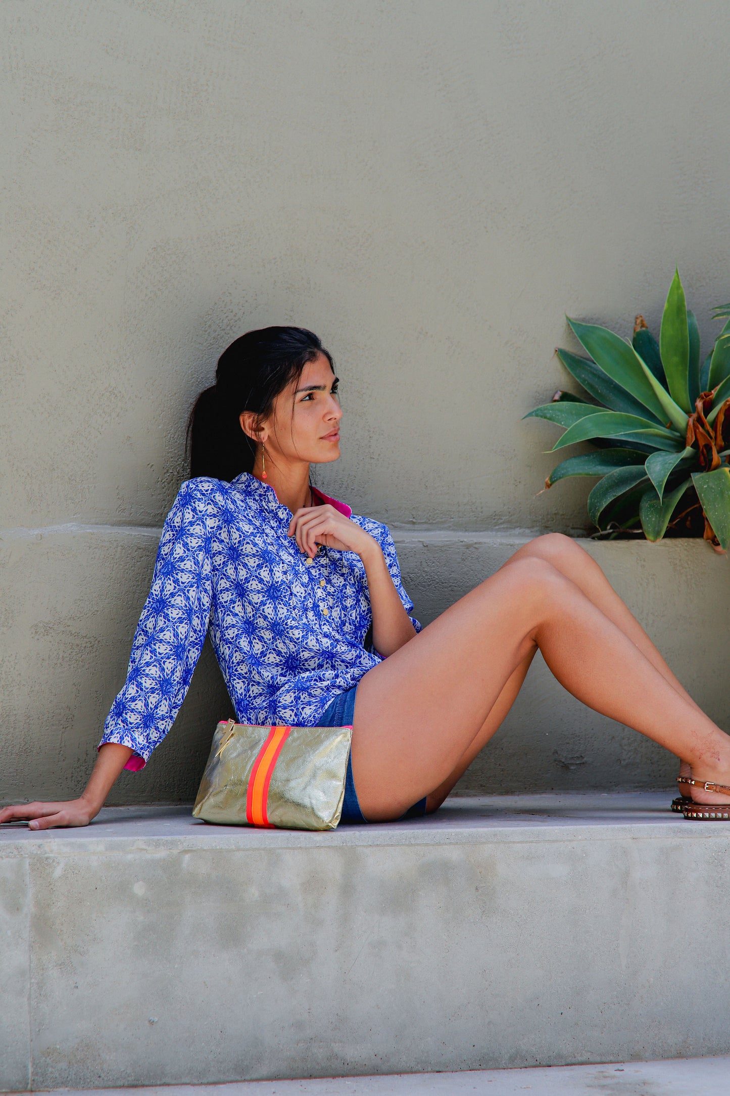 DELPHINE TOP | STARTRACK PRINT