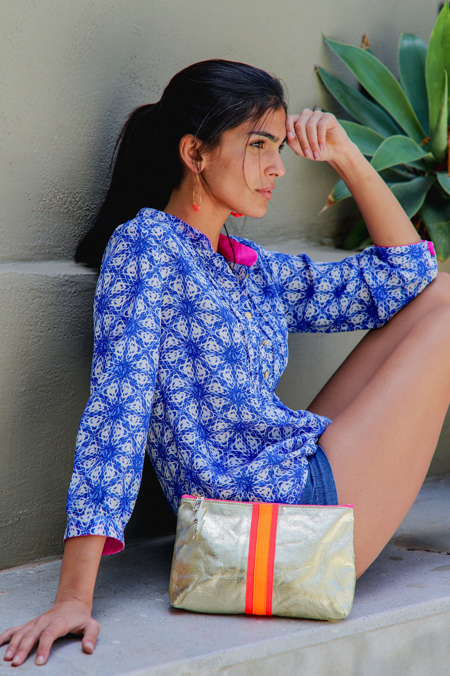 DELPHINE TOP | STARTRACK PRINT