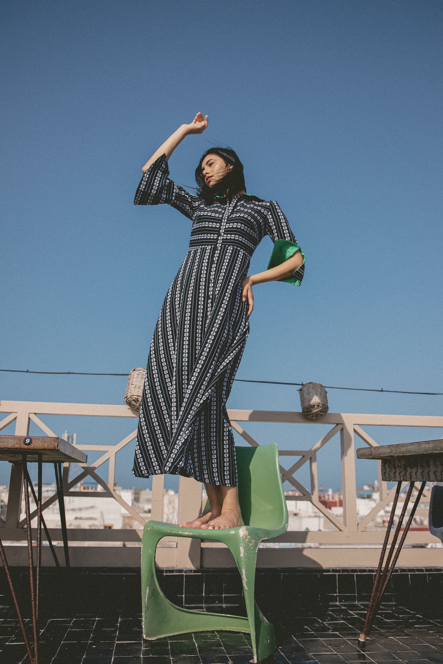MAXI LUCINDA DRESS | EMBROIDERED COTTON