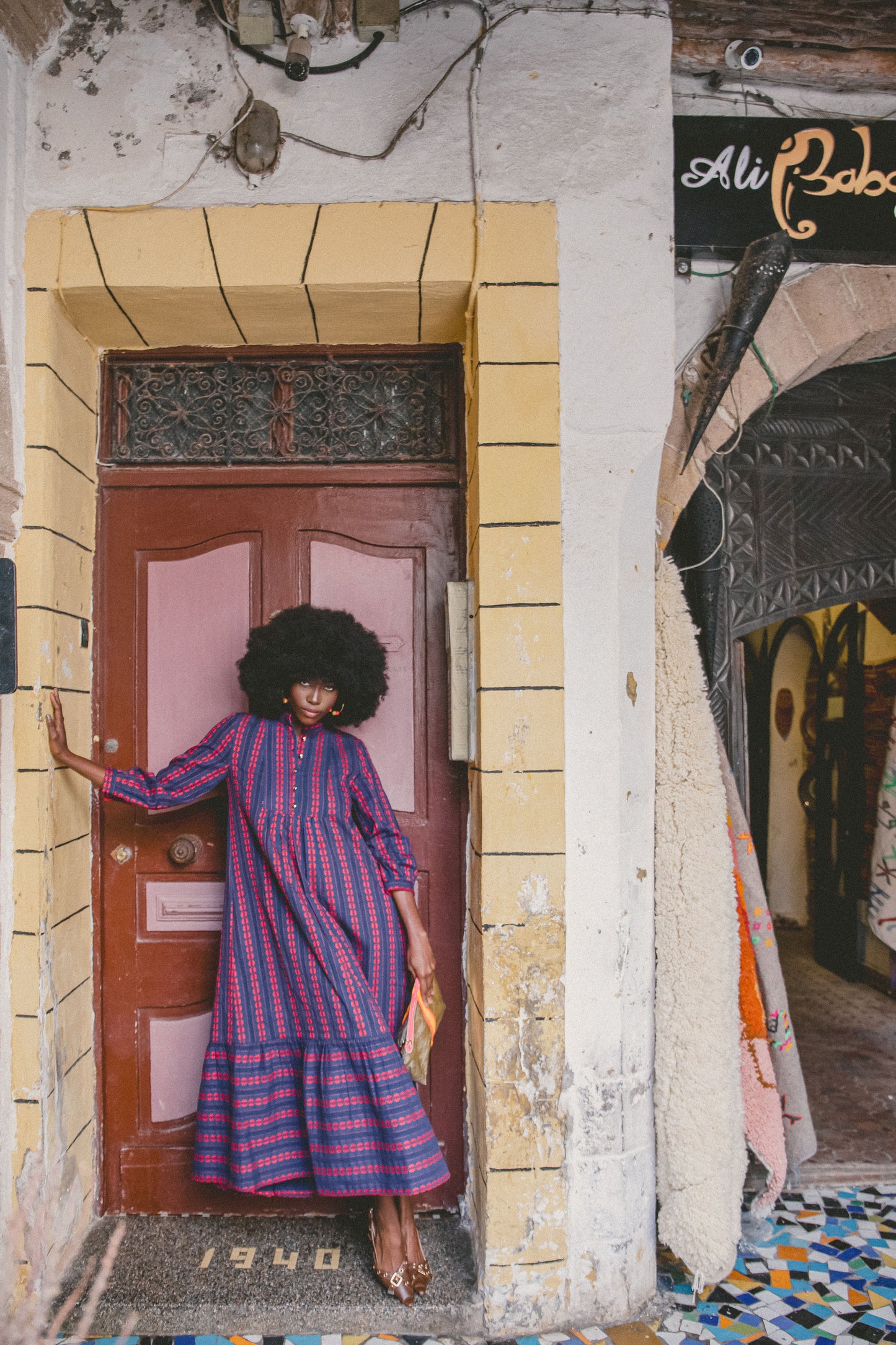 LONGER CLAUDE DRESS | EMBROIDERED COTTON