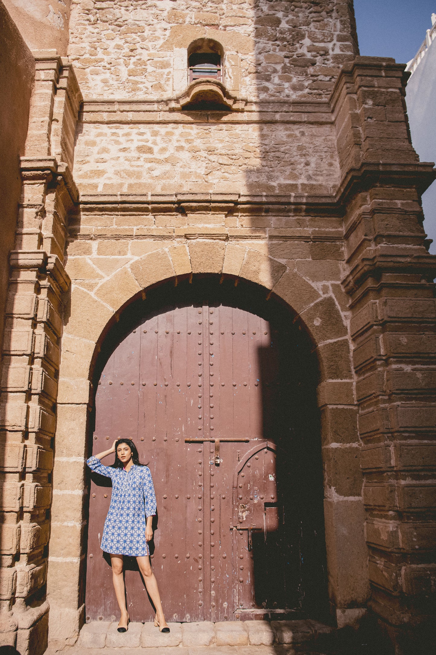 CHLOE DRESS | STARTRACK PRINT