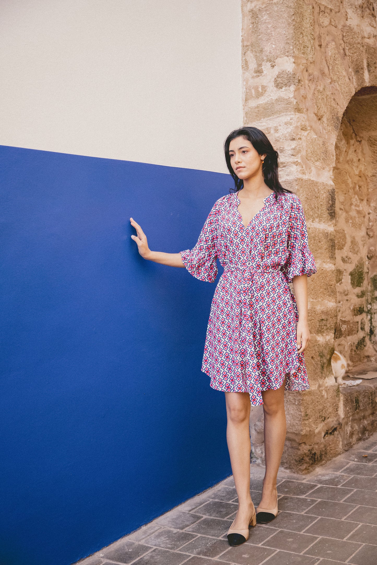 BLAZE TUNIC | CRAZY PAV PRINT