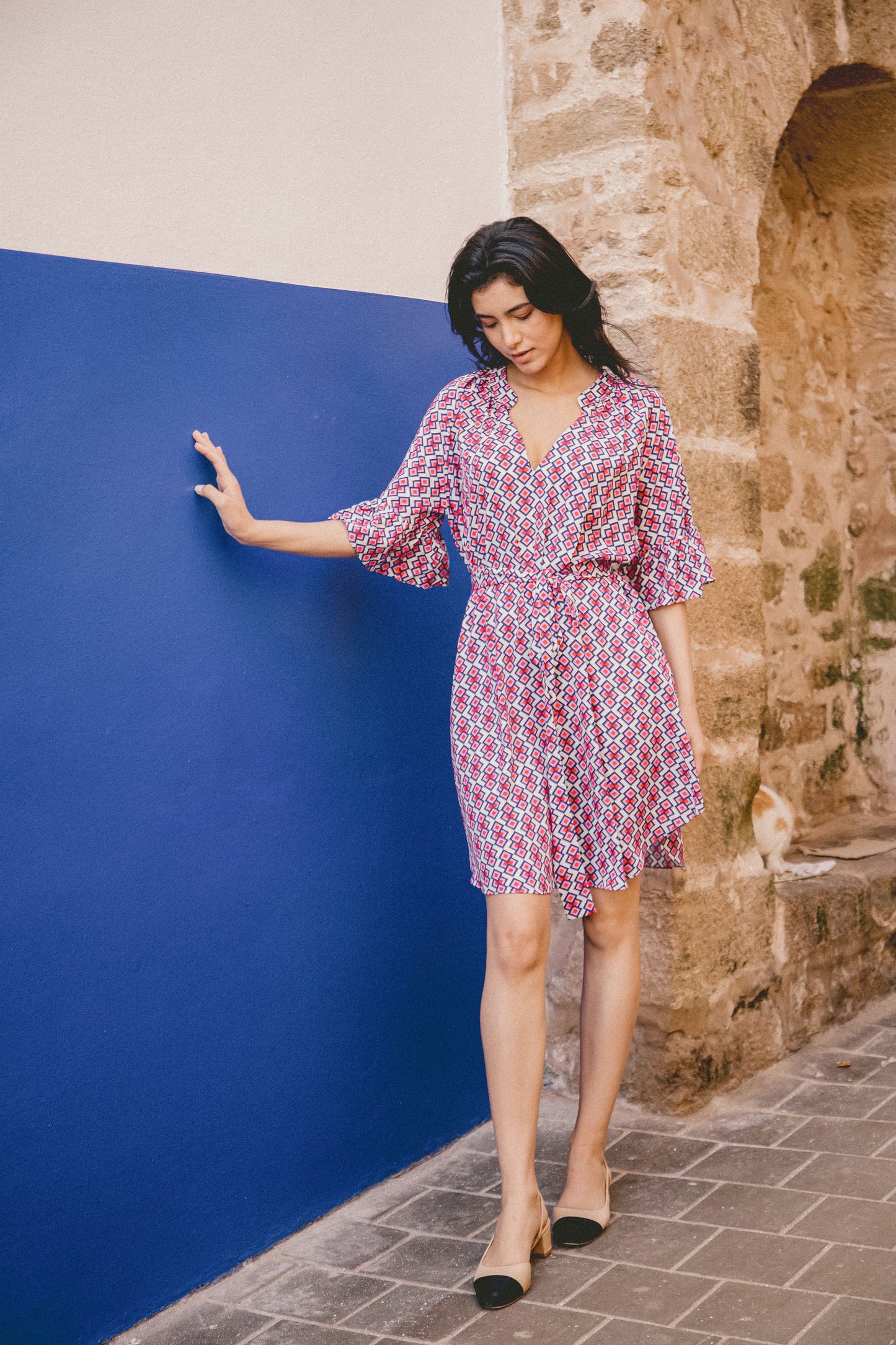 BLAZE TUNIC | CRAZY PAV PRINT
